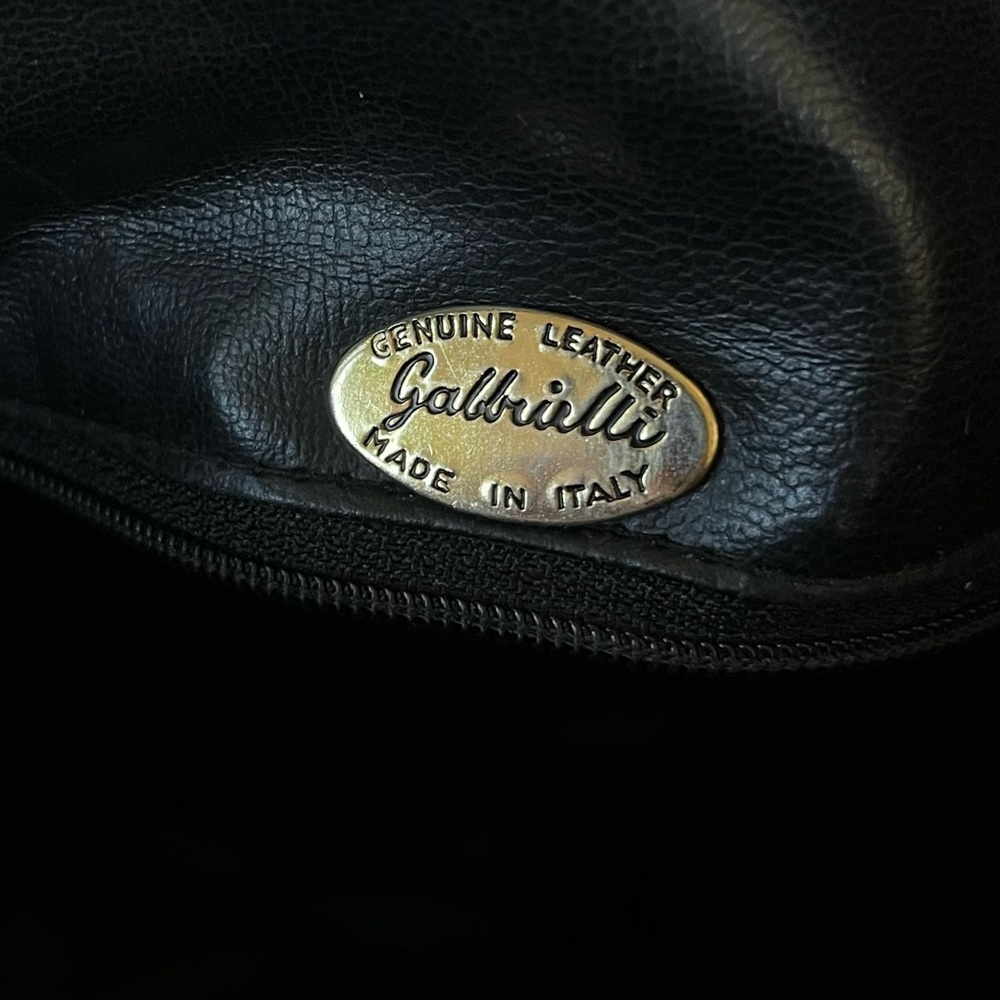 Leopard Print Shoulder Bag with Black Trim - Picture 12 of 13